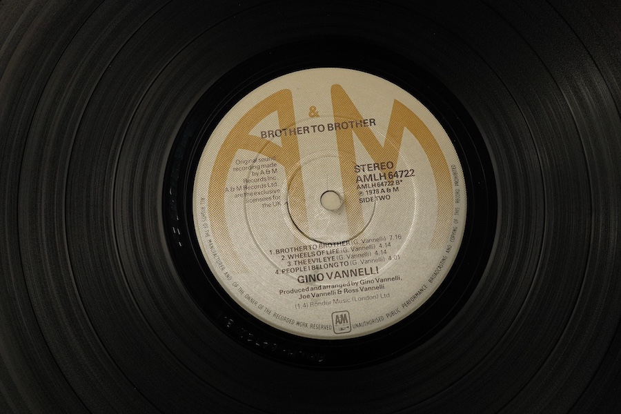 Approximately seventy-five LP record albums together with a few 12 inch singles, artists include; Gino Vannelli, Utopia, Judy Tzuke, Ry Cooder, Phil Collins, the Beach Boys, Asia, Joan Armatrading, Average White Band, Th